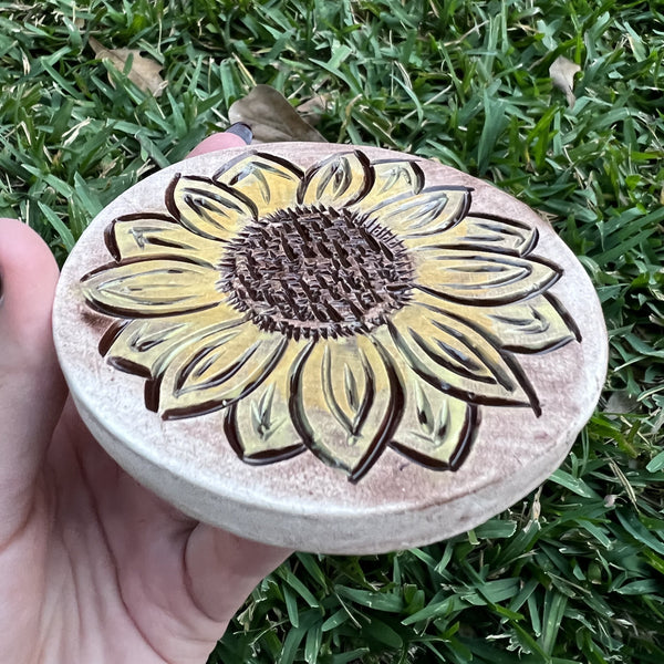 Sunflower Coaster